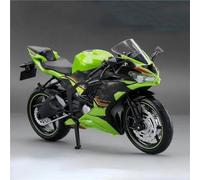 MAKUTU Scale Motorcycle Model Motorcycle Model Toy Diecast Alloy Decorative Gift 1:12 For Kawasaki For NIJIA ZX-6R Collection(Green)