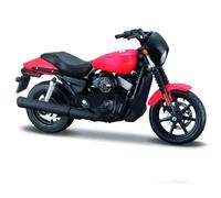 MAKUTU Scale Motorcycle Model Ornaments Gifts 1:18 For Harley For Davidson Street 750 2015 Motorcycle Model Collection