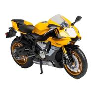 MAKUTU Scale Motorcycle Model Toy Motorcycle Diecast Model Racing Collection 1/12 For Y-AMAHA YZF-R1 Ornaments Gifts(Yellow)