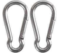 Maky Outdoors Heavy Duty Carabiners - 3.5" 660LB Weight Capacity Per Clip - Strong Spring…