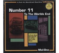 MAL-ONE Number 11 To The Worlds End - An Original Punk Rock Soundtrack Recording - RSD 2025 UK vinyl LP album record MAL-ONELP-005 Punk Art 2025