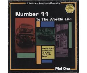 MAL-ONE Number 11 To The Worlds End - An Original Punk Rock Soundtrack Recording - RSD 2025 UK vinyl LP album record MAL-ONELP-005 Punk Art 2025