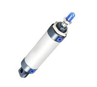 MAL Series Mini Pneumatic Cylinder 16/20/25/32mm Bore 25/50/75/100/125/150mm Stroke Double Acting Aluminum Alloy Air(125mm Stroke,Bore 40mm)