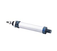 MAL16/20/25/32/40mm Bore Pneumatic Mini Cylinder 25/50/75/100/200/300mm Stroke Single Lever Air(MAL16-,Stroke 100)