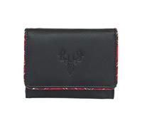 Mala Braemar Range Compact Leather Coin Purse RFID 4181_7 Black