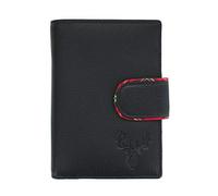 Mala Braemar Range Leather Purse RFID 3449_7 Black