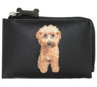 Mala Coco's Glasses Collection Leather Coin Purse/Card Holder RFID 4310_12 Black