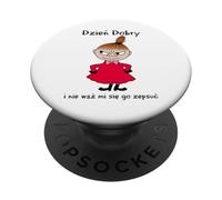 Mala Dzien dobry PopSockets Adhesive PopGrip