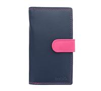 Mala Grafton Collection Leather Purse RFID 3178_78R Navy