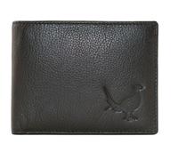 Mala Grayson Leather Wallet - Pheasant Embossed - RFID Protected - Coin Pocket & ID Window