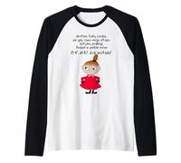 Mala Jestem Taka osoba ze gdy rano Raglan Baseball Tee