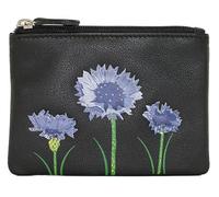 Mala Leather Amana Cornflower Soft Leather Coin Purse - 4315 10 (Black)