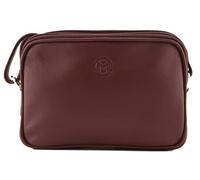 Mala Leather Anishka Double Zip Pocket Camera Bag - 7352 75 (Burgundy)