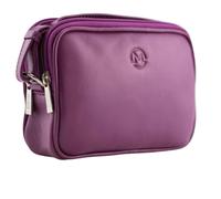 Mala Leather Anishka Heart Camera Bag - Purple - Leather