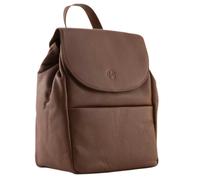 Mala Leather Anishka Plain Leather Small Backpack - Tan