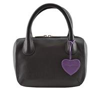 Mala Leather Anishka Small Grab Bag 774-75 (Black)