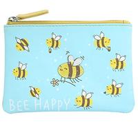 Mala Leather Applique and Printed Leather Coin Purse 4115_11 Bee Happy
