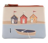 Mala Leather Applique and Printed Leather Coin Purse 4115_11 Boat and Beach Huts