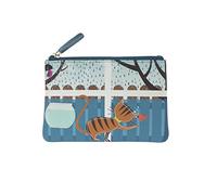 Mala Leather Applique and Printed Leather Coin Purse 4115_11 Cat in Window