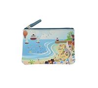 Mala Leather Applique and Printed Leather Coin Purse 4115_11 Seaside