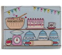 Mala Leather Bake Me Happy Collection Leather Card Holder RFID Blocking 606_19 Grey
