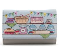 Mala Leather Bake Me Happy Large Tri Fold Purse - 3656 19