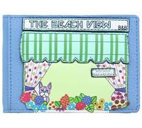 Mala Leather Beau Collection Travel/Credit Card Holder RFID Blocking 671_89 Denim Blue
