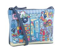 Mala Leather Beaus British Bulldog Beach Crossbody - multi