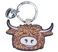 Mala Leather Bella Collection Leather Keyring 5196_33 Multi