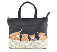 Mala Leather Bella Family Multiway Grab Bag - 7329 33 (Black)