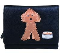 Mala Leather Bertie Collection Compact Leather Purse RFID Blocking 3606_83 Black