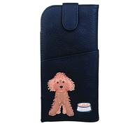Mala Leather Bertie Collection Leather Glasses Case 5191_83 Black