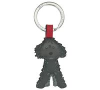 Mala Leather Bertie Collection Leather Keyring 912_83 Red