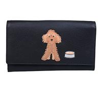 Mala Leather Bertie The Cockapoo Matinee Purse - 3605-83 (Black)