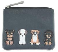 Mala Leather Best Friends Collection Leather Coin Purse RFID 4225_65 Grey