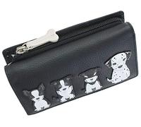 Mala Leather Best Friends Collection Leather Purse RFID 3509_65 Black