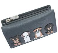 Mala Leather Best Friends Collection Leather Purse RFID 3509_65 Grey