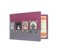 Mala Leather Best Friends Collection Travel Pass/Oyster Card Holder 630TC_65 Pink