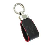 Mala Leather BRAEMAR Collection Leather Keyring 5121_7 Black