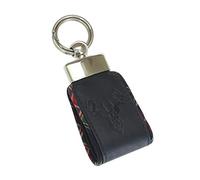 Mala Leather BRAEMAR Collection Leather Keyring 5121_7 Navy