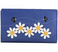 Mala Leather Calista Collection Leather Purse RFID Blocking 3578_67 Blue