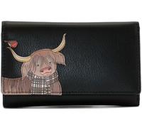 Mala Leather Callum The Coo Collection Leather Purse RFID Blocking 3664_23 Black