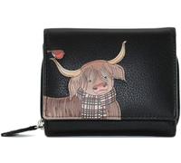 Mala Leather Callum The Coo Collection Small Leather Purse RFID Blocking 3665_23 Black