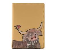 Mala Leather Callum The Coo ID/Card Holder - 612 23 (Yellow)