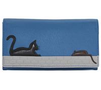 Mala Leather Cat and Mouse Collection Ladies Leather Purse RFID Blocking 3624_95 Blue