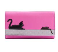 Mala Leather Cat & Mouse Ladies Matinee Purse Wallet Pink (3624 95)