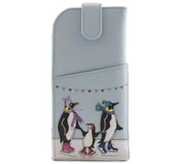 Mala Leather Chille Collection Leather Glasses Case 5208_32 Sky Blue