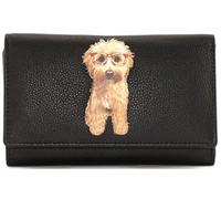 Mala Leather Coco's Glasses Collection Leather Purse RFID Blocking 3667_12 Black