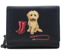 Mala Leather Coco's Walk Collection Small Tri-Fold Leather Purse RFID 3683_12 Navy