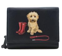 Mala Leather Coco's Walk Tri Fold Purse in Navy - 12 3683